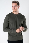 Jack & Jones JJEBASIC SWEAT CREW NECK NOOS Forest Night REG