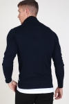 Tailored & Originals Murray Half Zip Strikke Insignia Blue