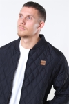 Urban Classics Diamond Quilt Nylon Jacket Black