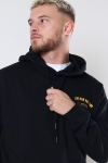 ONLY & SONS ONSFARIS LIFE RLX ELON STR HOODIE SWEAT Black