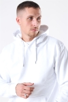 Basic Brand Hooded Genser White