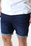 Solid Ryder Denim Shorts Dark Blue Denim