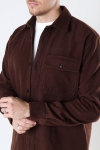 ONLY & SONS ONSLESTER LS WOOLEN LOOK RELAX OVERSHIRT Chicory Coffee