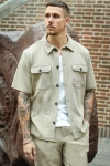 ONLY & SONS Kodyl SS Shirt Chinchilla