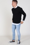 Jack & Jones Basic Knit Crew Neck Black