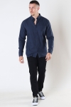 Jack & Jones CLASSIC MELANGE SHIRT L/S Navy Blazer