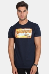 Kronstadt Lads Blow T-skjorte Navy