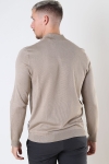 ONLY & SONS WYLER LIFE HALF ZIP KNIT Chinchilla