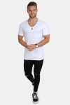 Jack & Jones Basic V-Neck T-skjorte S/S Opt White