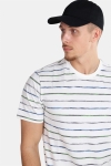 Only & Sons Leonard Stripe SS T-skjorte White