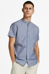 Jack & Jones JPRBLASUMMER BAND SHIRT S/S SN Faded Denim