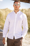 Selected Slim Sun Linen Shirt LS White