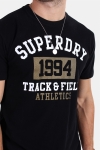 Superdry 1994 Metallic Box Fit T-skjorte Black