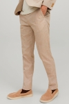 Jack & Jones Riviera Linen Trousers Petrified Oak