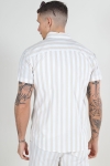 Jack & Jones Joshua Oxford Strip Shirt SS Crockery