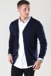 Kronstadt Johannes Merino Strikke Cardigan Navy