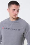 Denim Project Logo Crew Mid Grey