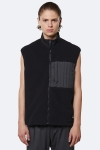 Rains Fleece Vest 01 Black