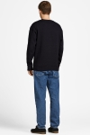 Jack & Jones JJESTAR BASIC SWEAT CREW NECK Black