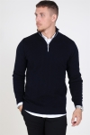 Kronstadt Carlo Half Zip Strikke Navy