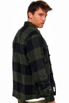 ONLY & SONS MILO LS CHECK OVERSHIRT Forest Night