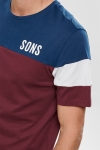 Only & Sons Bear T-skjorte Zinfandel