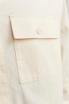 Jack & Jones Venice Linen Overshirt LS Ecru