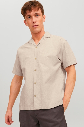 Summer Linen Resort Shirt SS Crockery
