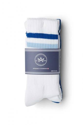 Nad 4-pack socks White/Cobalt/Light Blue