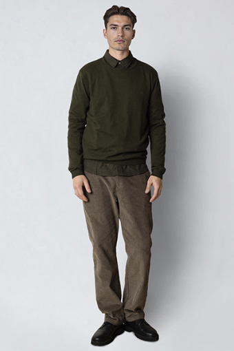 Claude crewneck knit Rosin melange
