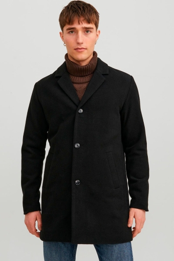 Zac Wool Coat Black