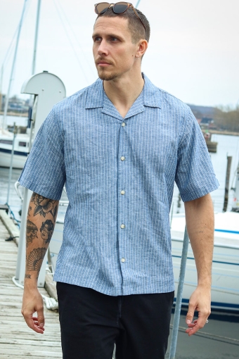 Summer Linen Resort Shirt SS Salute