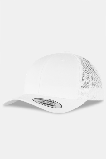 Flexfit Retro Trucker Caps White