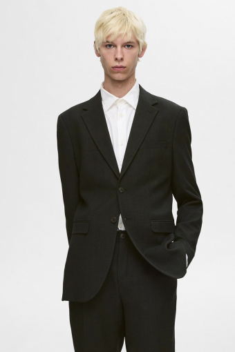 Slim Oasis Linen Blazer Dark Green