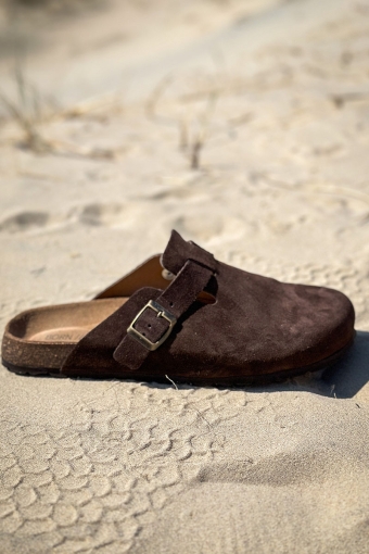 Berna Suede Leather Mocca