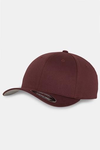 Flexfit Wooly Combed Original Caps Maroon