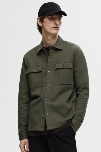 Jackie Regular Fit Sweat Jacket Forest Night