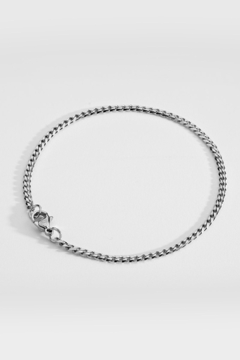 Minimal Sequence Armbånd Silver