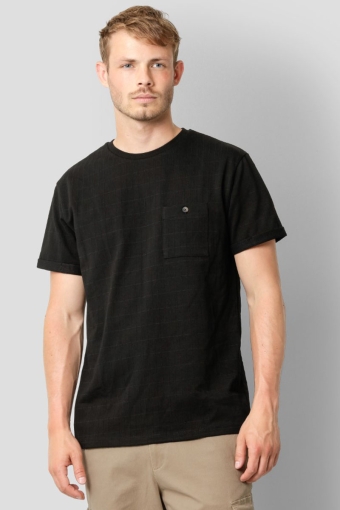 Timothy Structured Tee Black