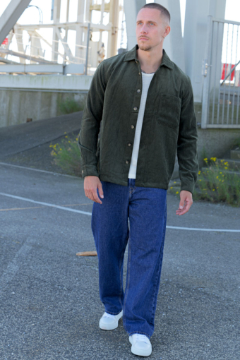 Tile Corduroy Shirt Rosin