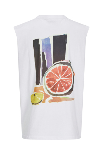 Varenna Sleveless Tee Bright White