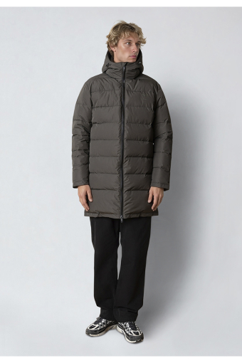 Liam Puffer Long Jacket Beetle Green