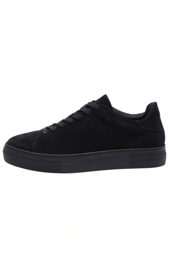 David Chunky Suede Sneaker  Black w. Black