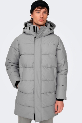 Carl Long Quilted Coat Griffin