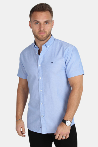 Johan Oxford S/S Skjorte Navy