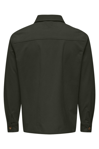 Tile Corduroy Shirt Rosin