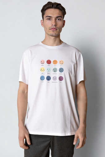 Emoji t-shirt White