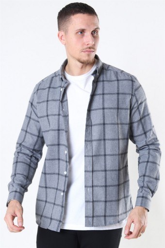 Sälen Flannel 1 Skjorte Grey