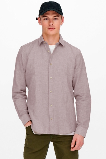 Caiden LS Linen Shirt Nirvana
