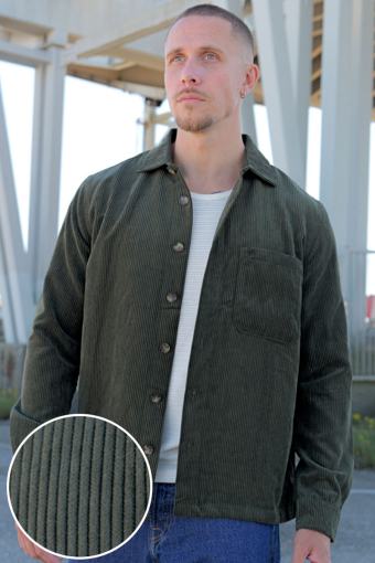 Tile Corduroy Shirt Rosin
